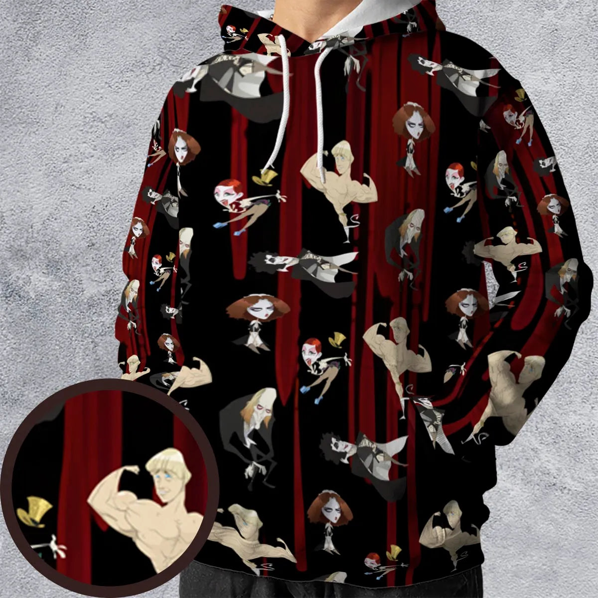 All-over Print Hoodie - AV1KEKMV