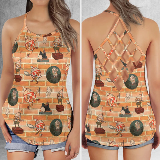 Criss Cross Tank Top - K6ZKQGGQ