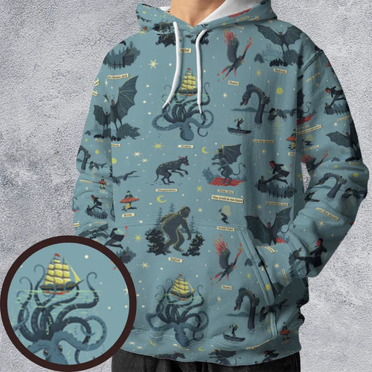 All-over Print Hoodie - YUFCH2MP