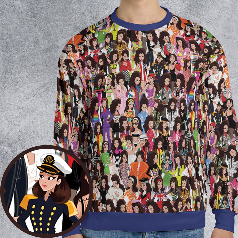 All-over Print Sweatshirt - ZSY7RFRF -  - 1