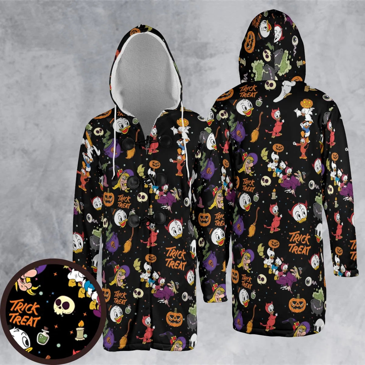 Hooded Cloak Coat - 98QH3ZCX