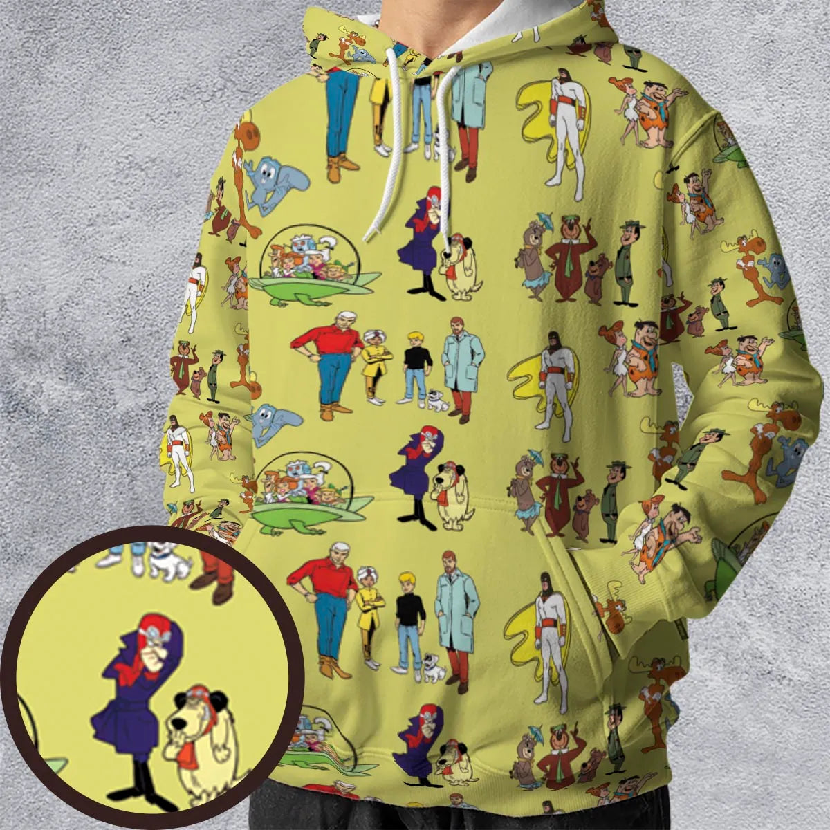 All-over Print Hoodie - SNLM789B