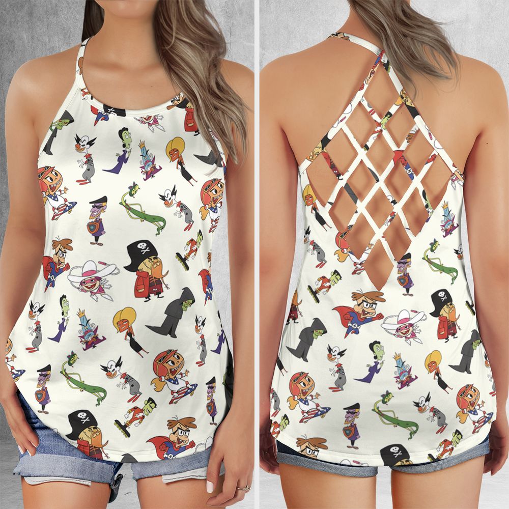 Criss Cross Tank Top - 6L4H1MVZ -  - 1