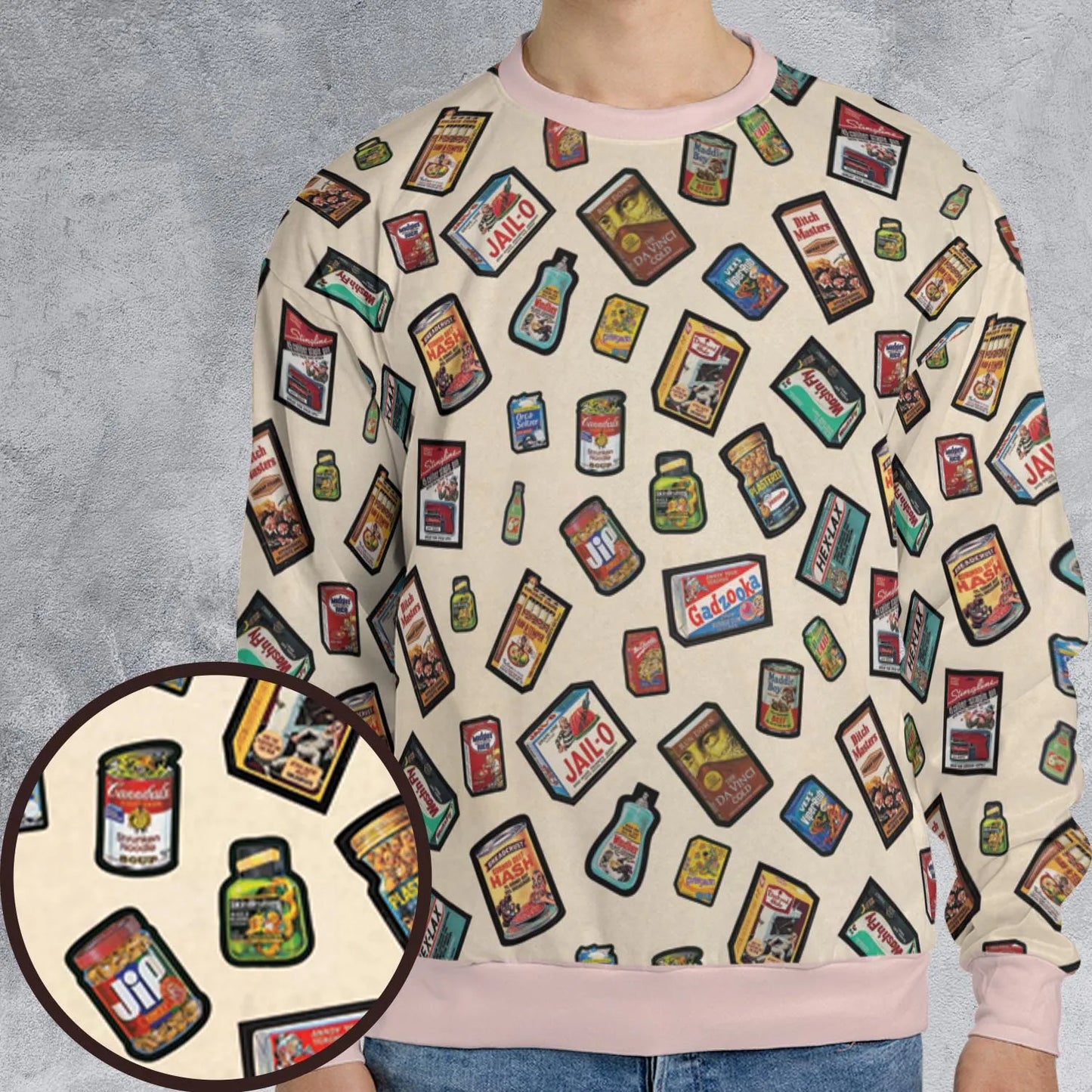 All-over Print Sweatshirt - U6EK12PY