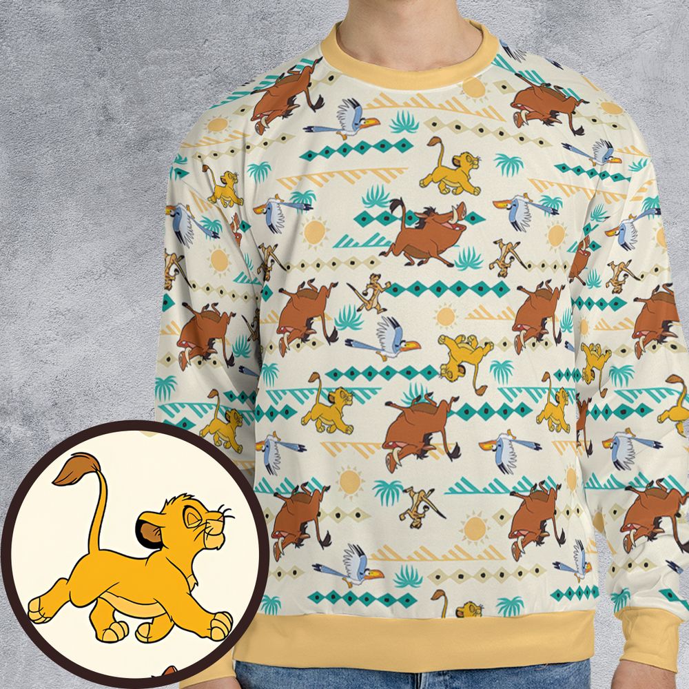 All-over Print Sweatshirt - 8B2FLR2A -  - 1