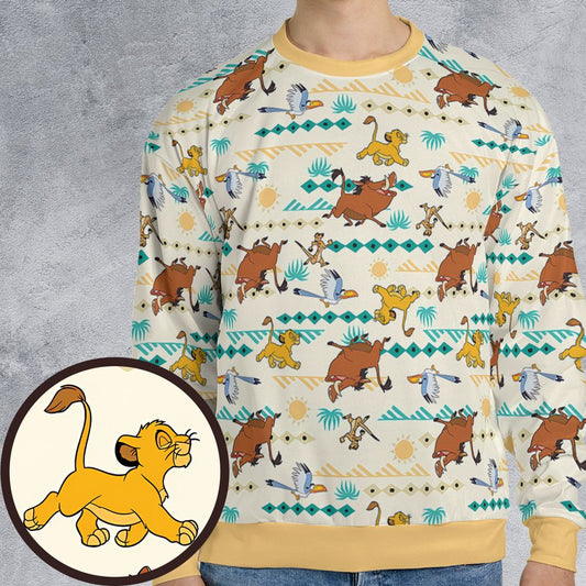 All-over Print Sweatshirt - 8B2FLR2A -  - 1