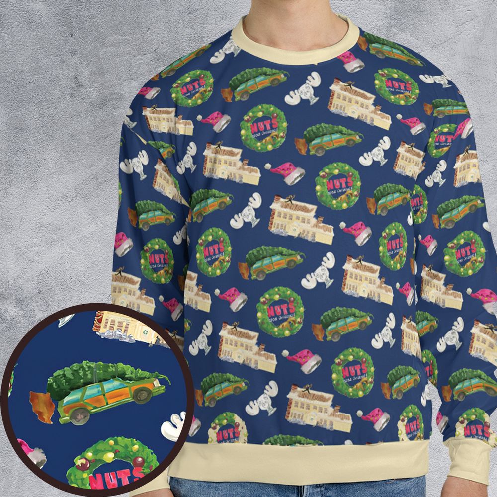All-over Print Sweatshirt - VGM5ZR5P -  - 1