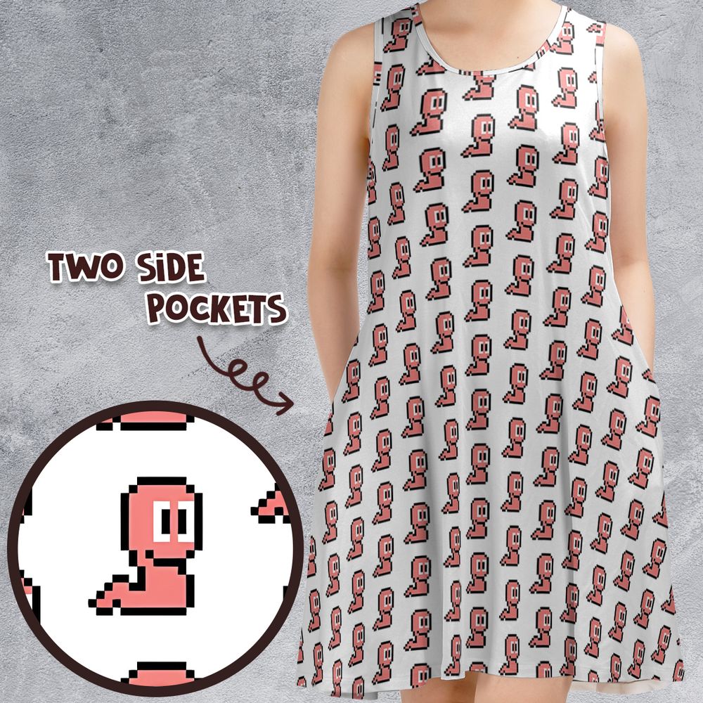 Retro Style Worm -  - 1