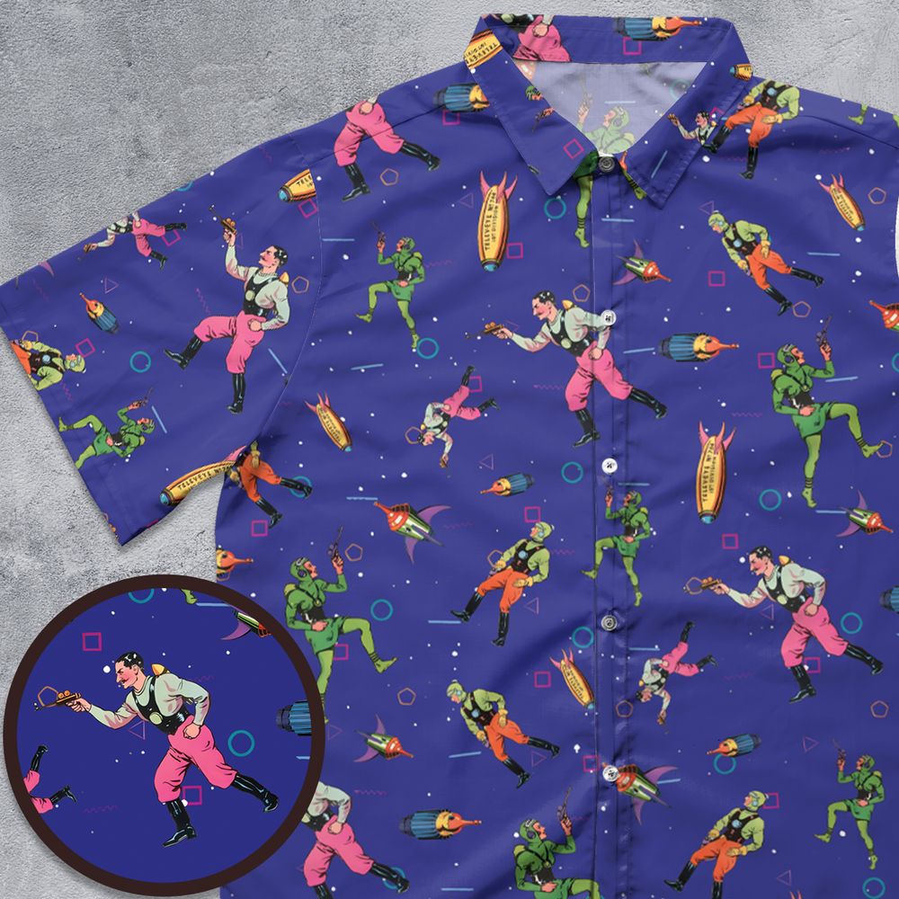 Button Down Shirt - V2AJ8J7F -  - 1