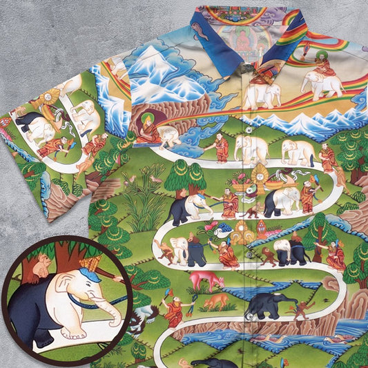 The Nine Mental Abidings Buddhist -  - 1