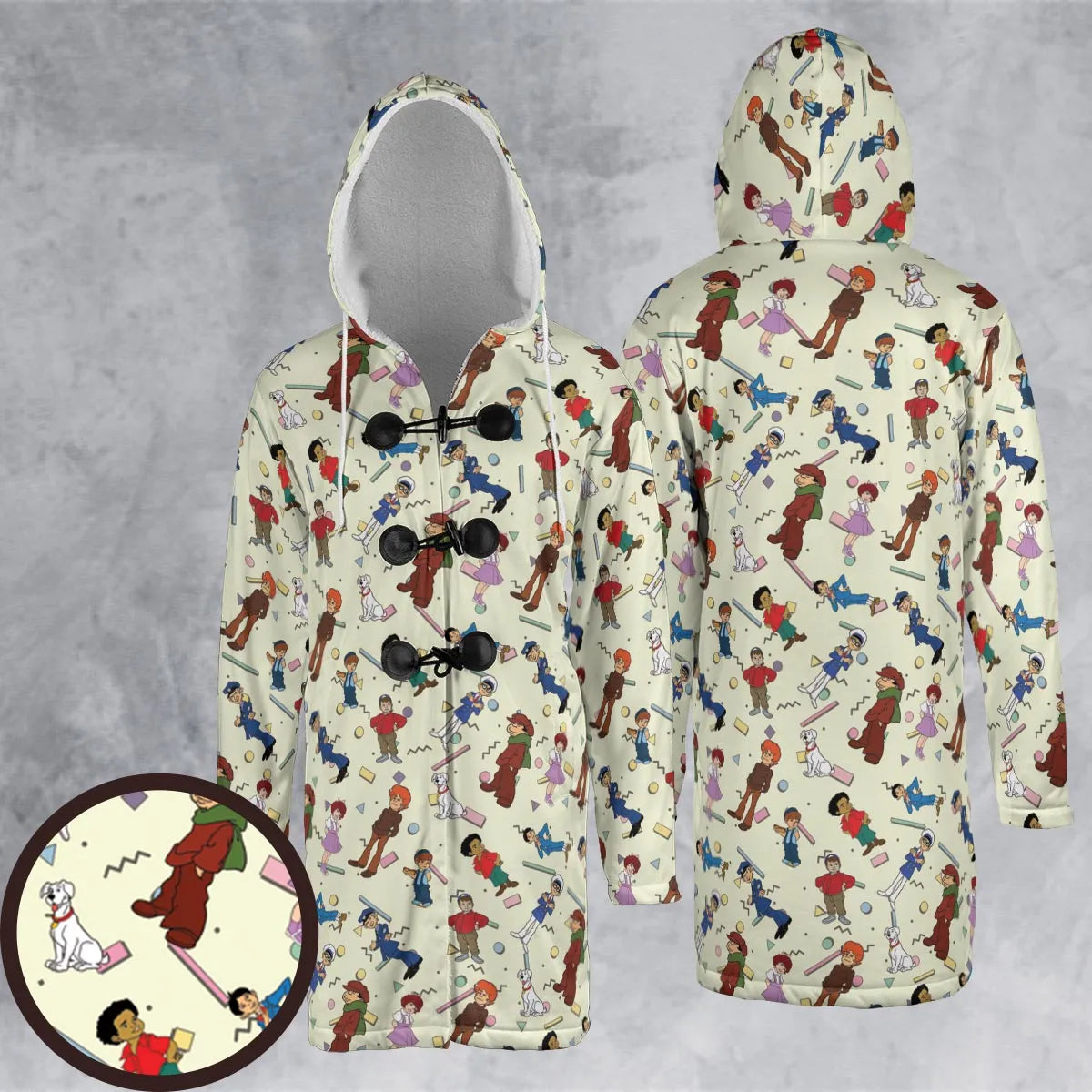Hooded Cloak Coat - CZZJFR7M