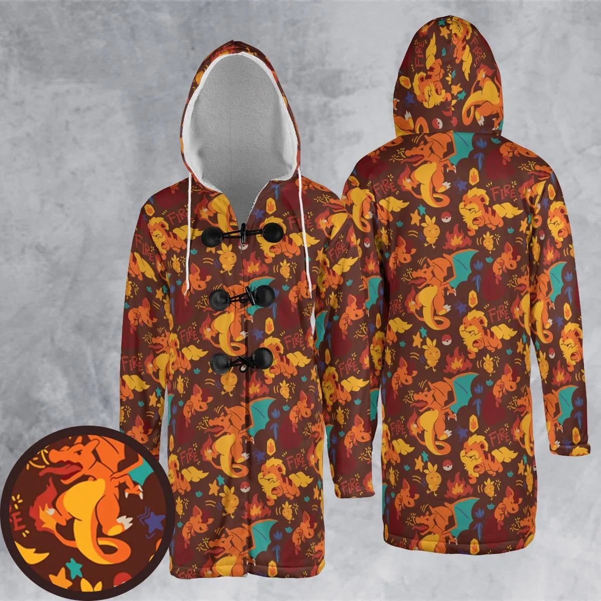 Hooded Cloak Coat - CN4GJ94P