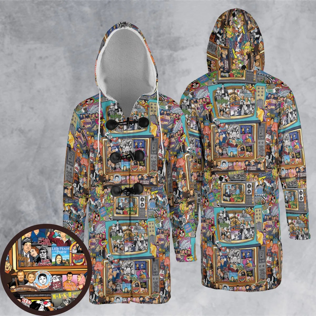 Hooded Cloak Coat - T1GVNPZQ