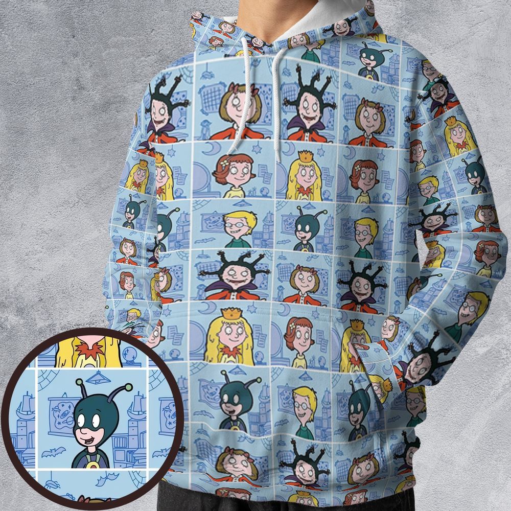 All-over Print Hoodie - GBQMLXHF -  - 1