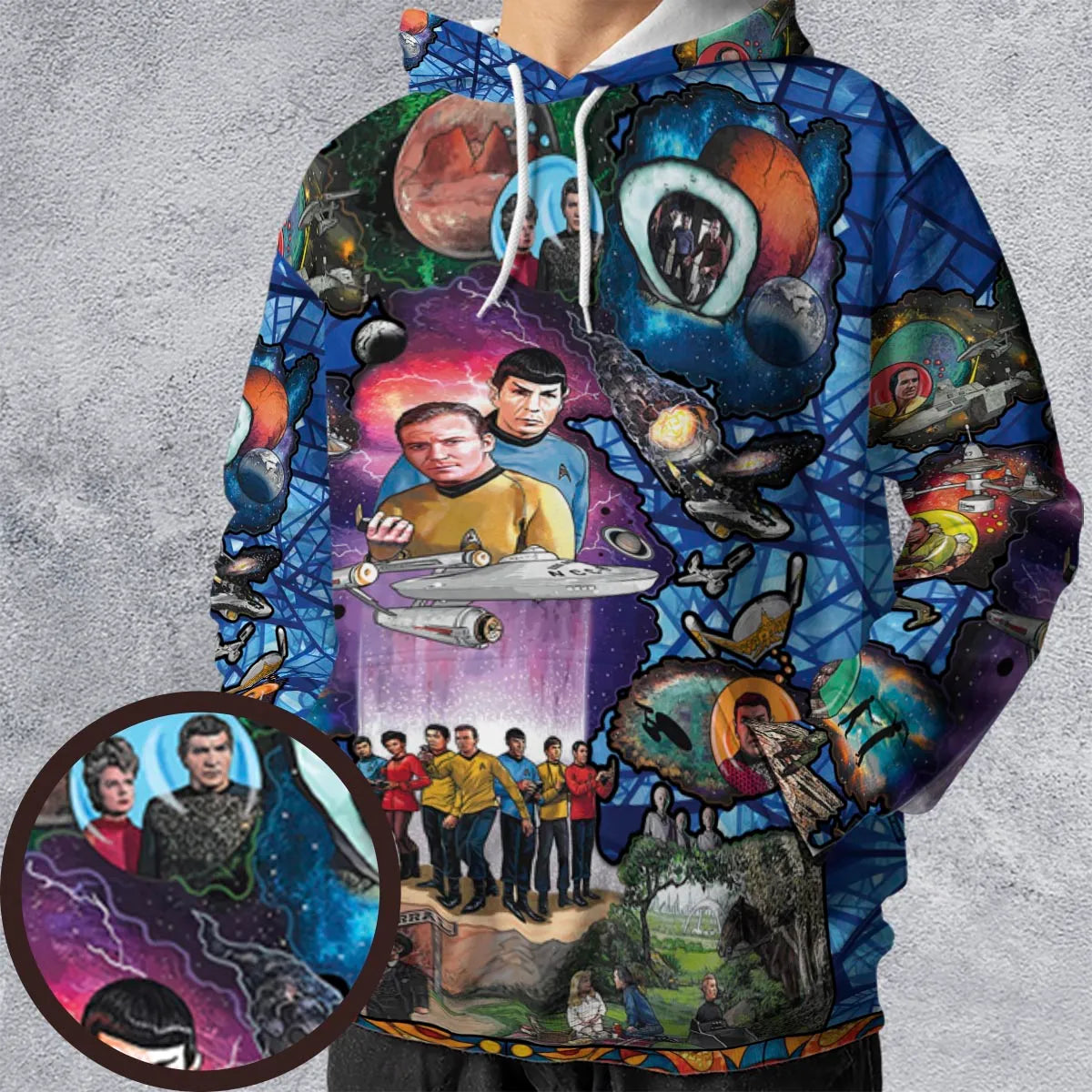 All-over Print Hoodie - RDG4KCL6