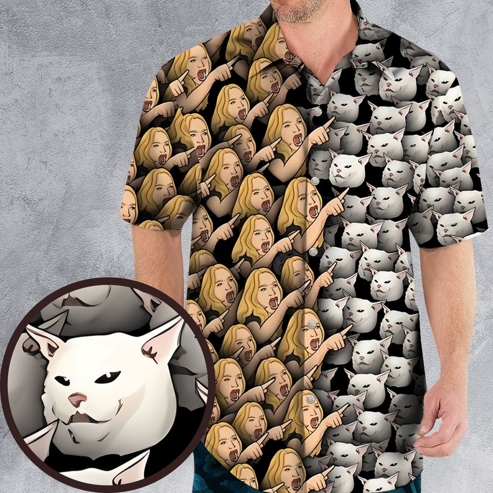 Womans Yelling at Cats -  - 1