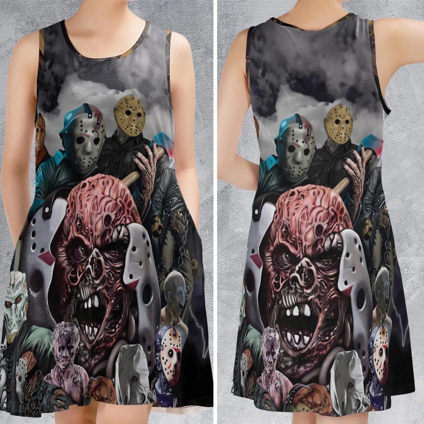 Sleeveless Dress - 1MH3BP3U