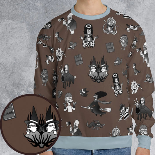 All-over Print Sweatshirt - 9Y1K148T