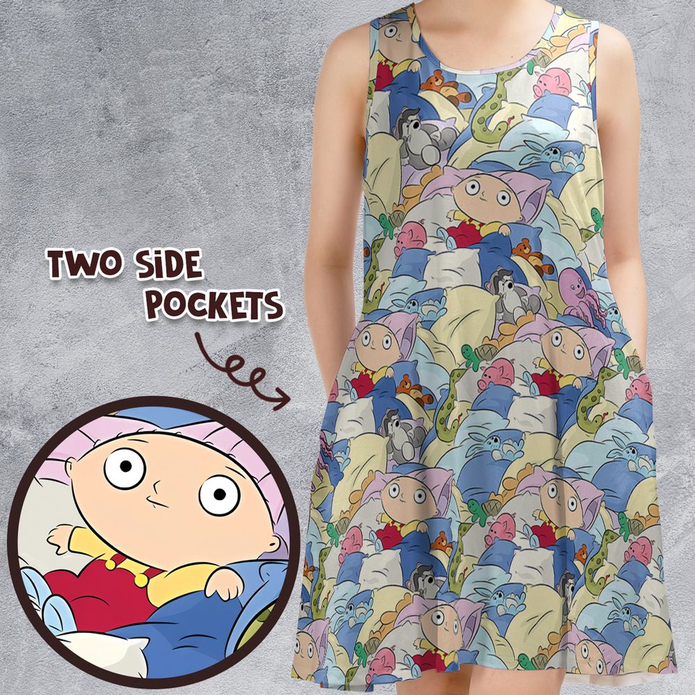 Sleeveless Dress - 95TX85G4 -  - 1