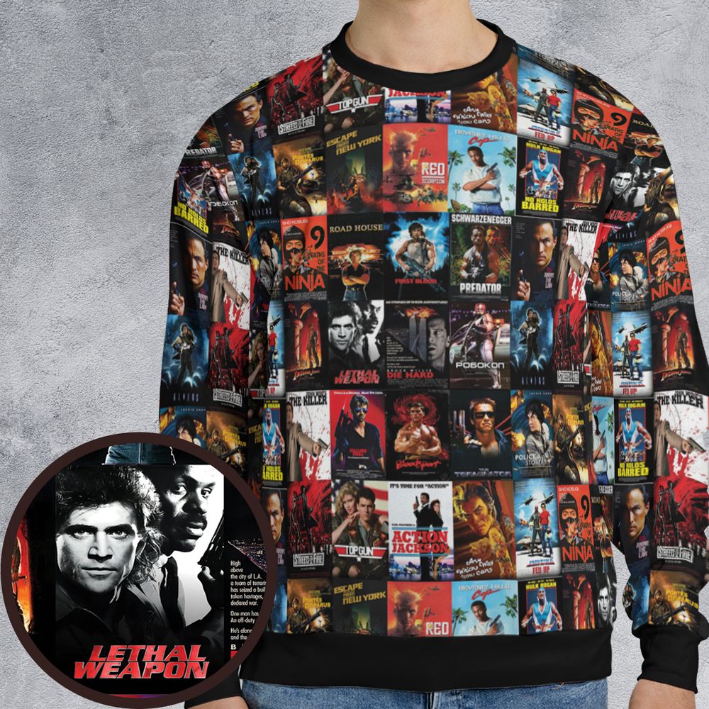 All-over Print Sweatshirt - V1SMM4MC -  - 1