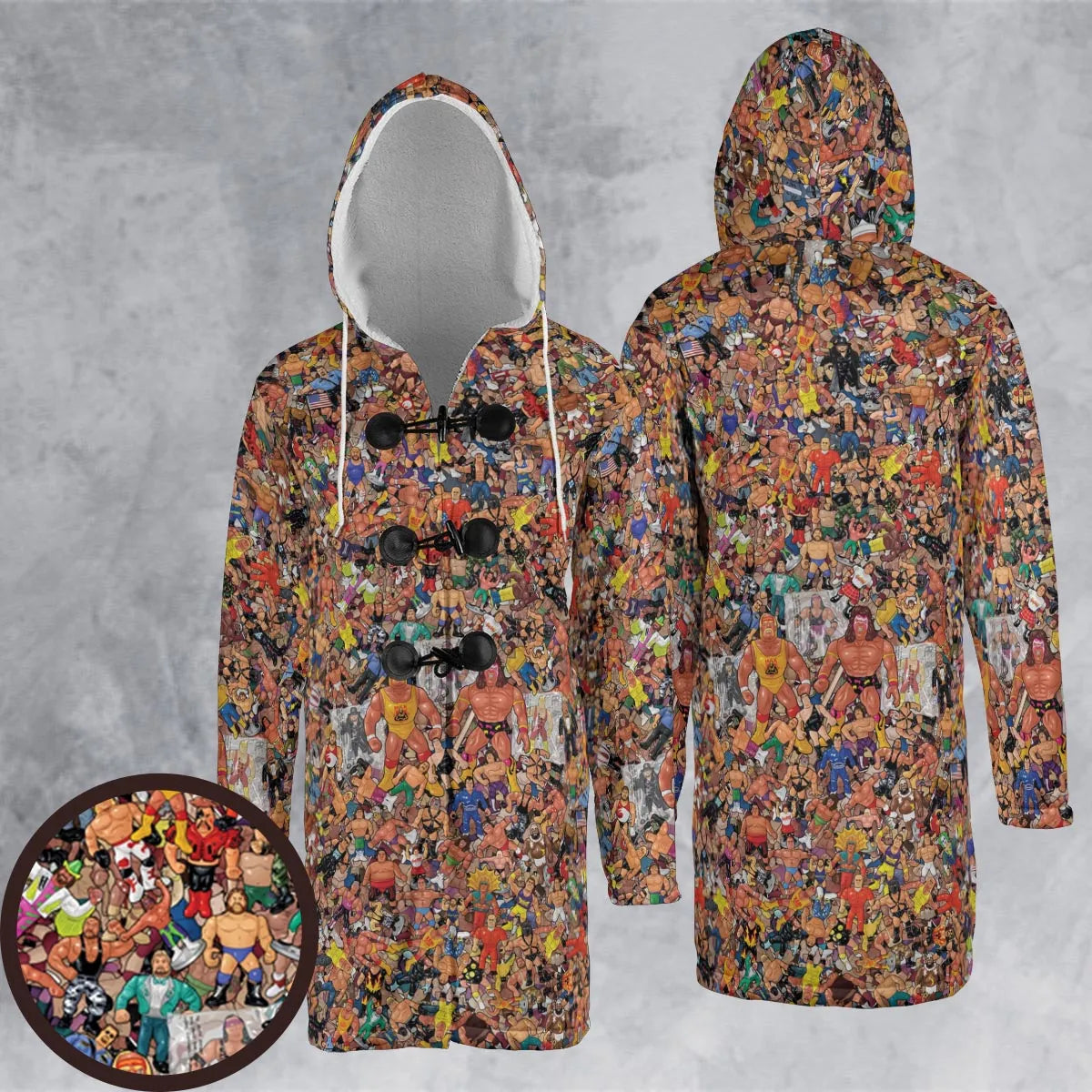 Hooded Cloak Coat - 7UFFYS81