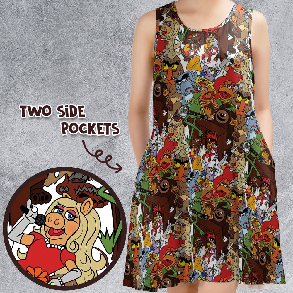 Sleeveless Dress - 3W67JTSZ -  - 1