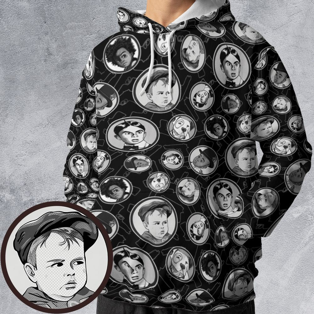 All-over Print Hoodie - J8XJPEQZ -  - 1