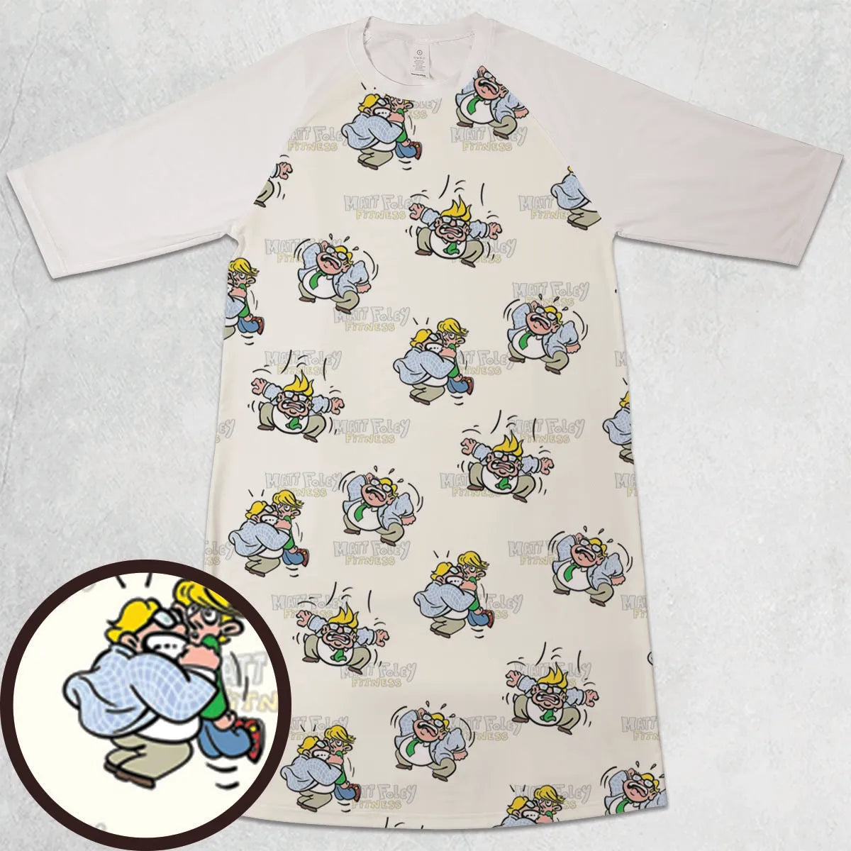 3/4 Sleeve Raglan Dress - KU5UH9Q8