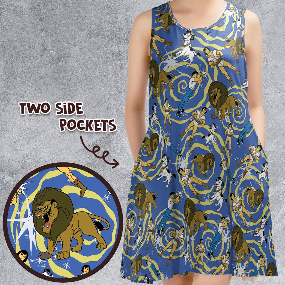 Sleeveless Dress - YKB1QQ6X -  - 1