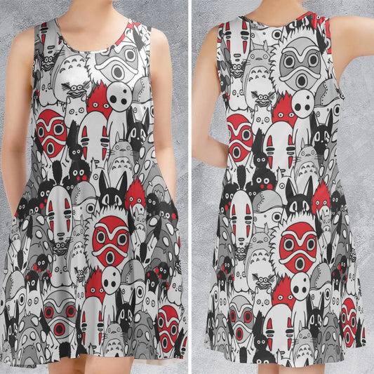 Sleeveless Dress - PLGSW55E