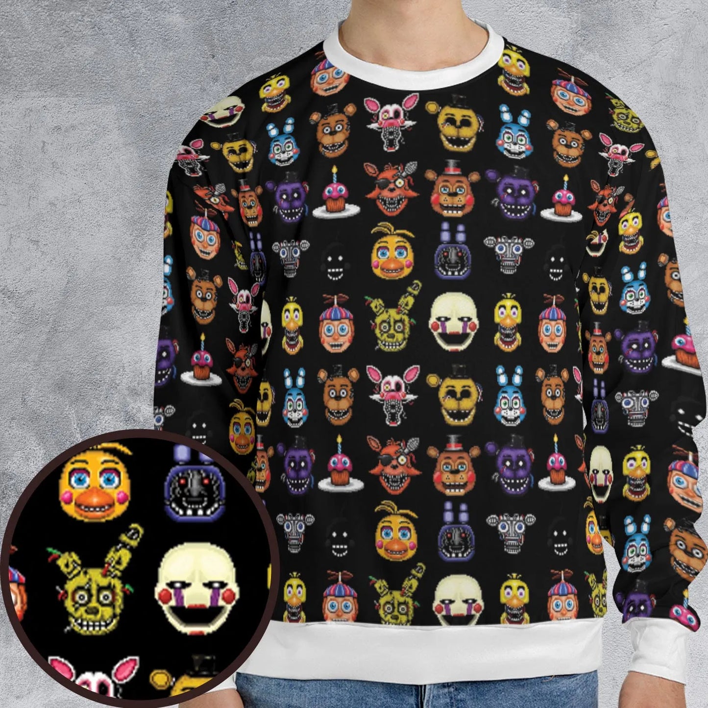 All-over Print Sweatshirt - KPQ4RCGS