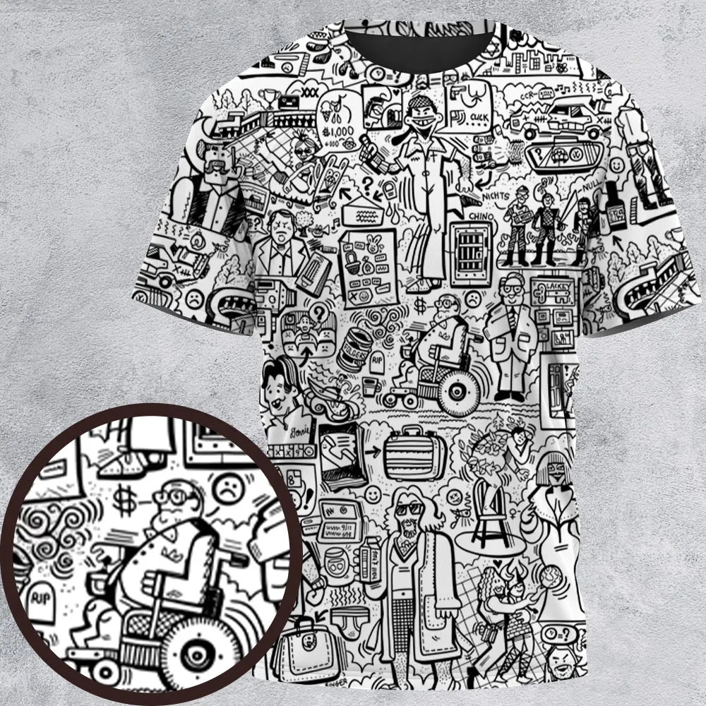 All-Over Print Unisex T-Shirt - YV7VX239