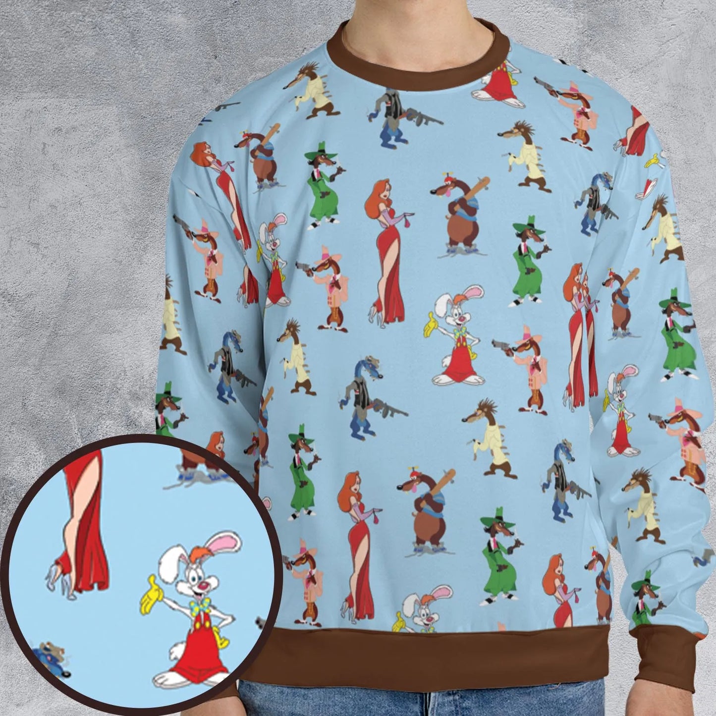All-over Print Sweatshirt - EMPTBR4K