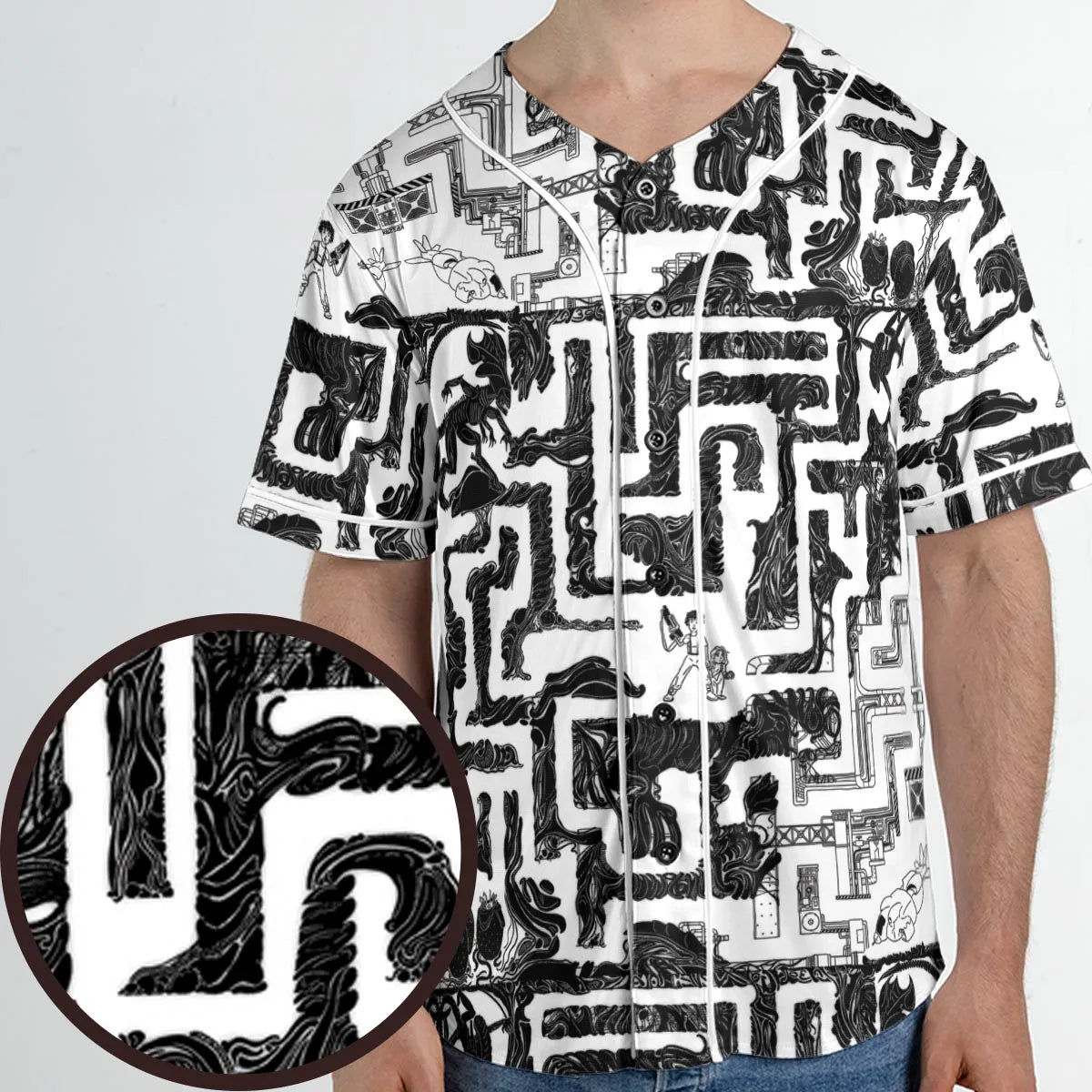 Unisex Baseball Jersey - RBSBKLPC