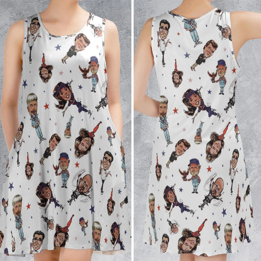 Sleeveless Dress - AJETMZ5K
