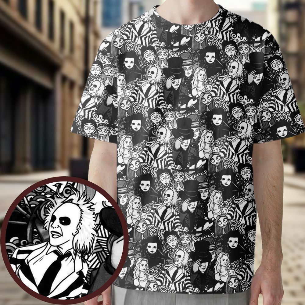 All-Over Print Unisex T-Shirt - JUF3V5BG -  - 1
