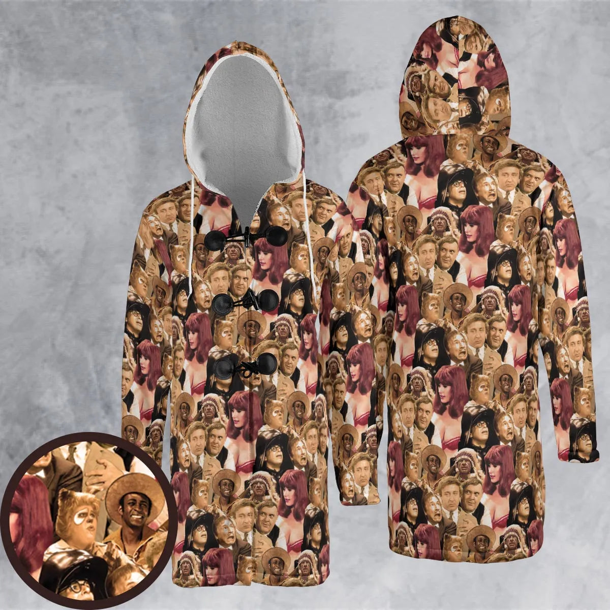 Hooded Cloak Coat - EVXLGHYQ