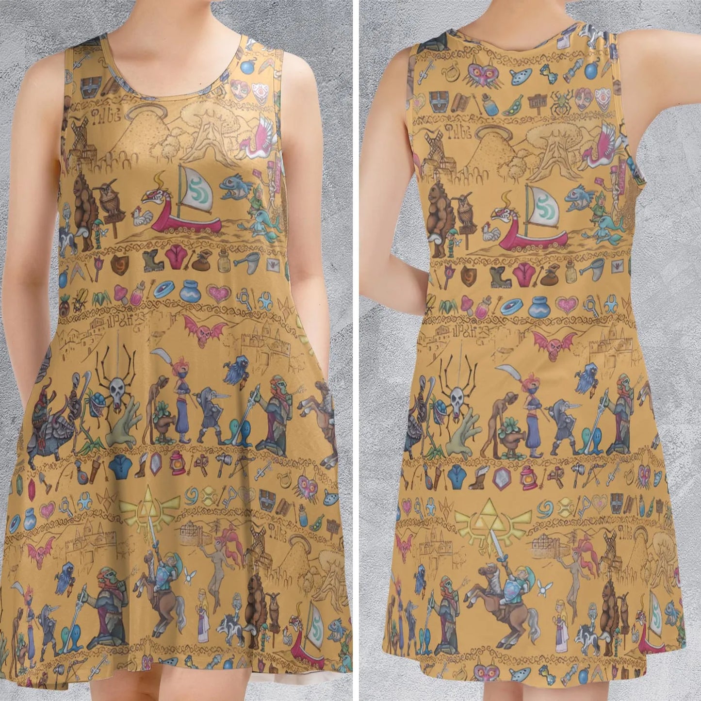 Sleeveless Dress - 8968G7MY