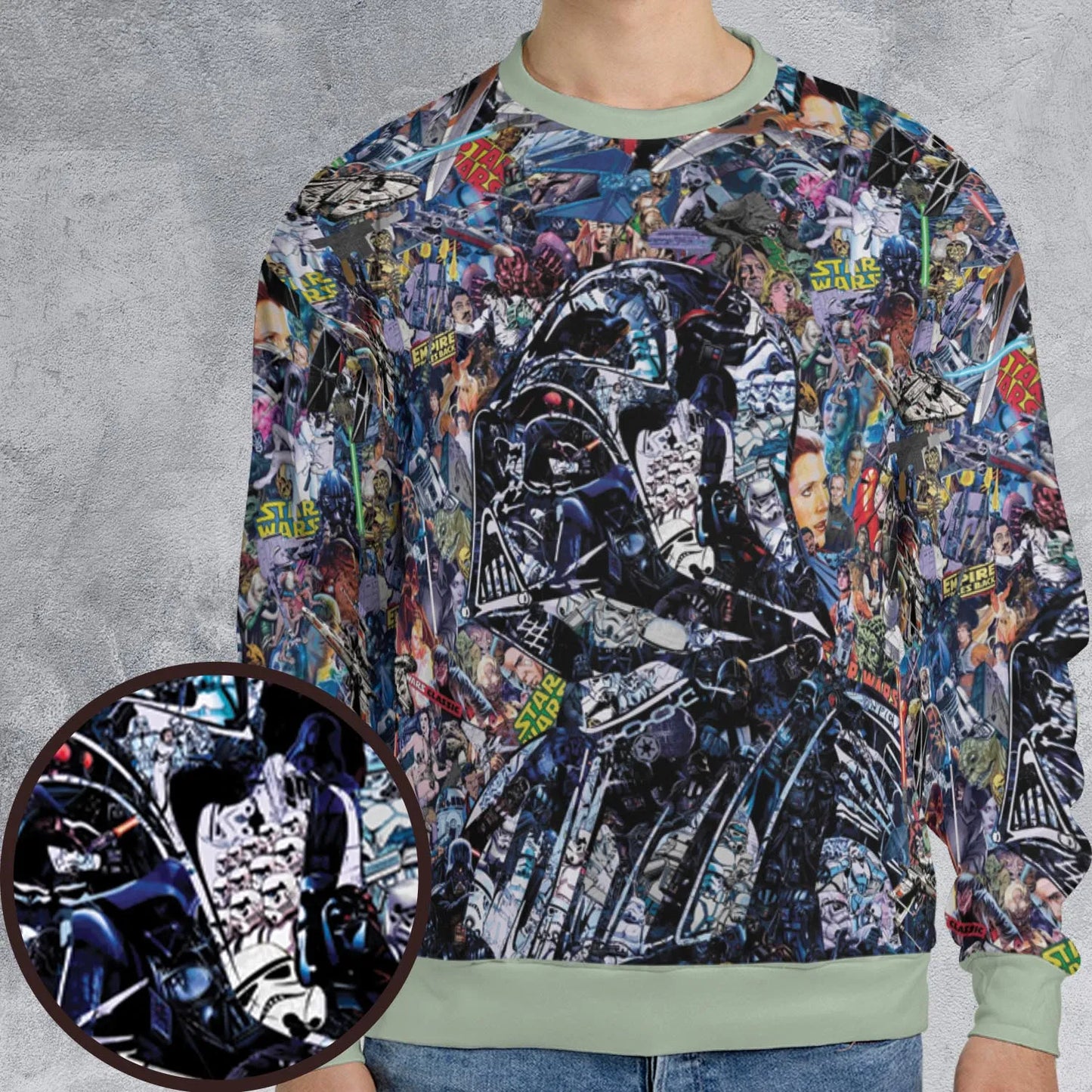 All-over Print Sweatshirt - WZJF8B5X