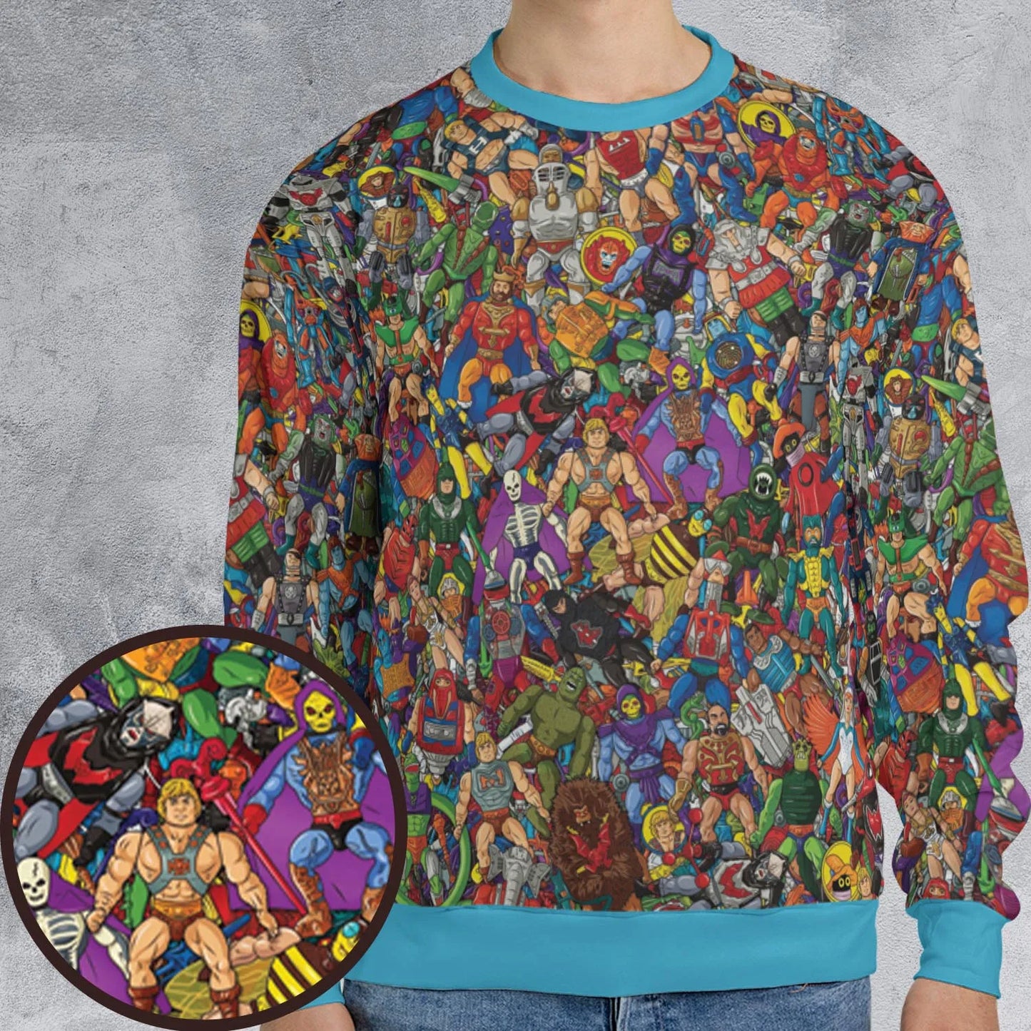 All-over Print Sweatshirt - SE7RV5LM