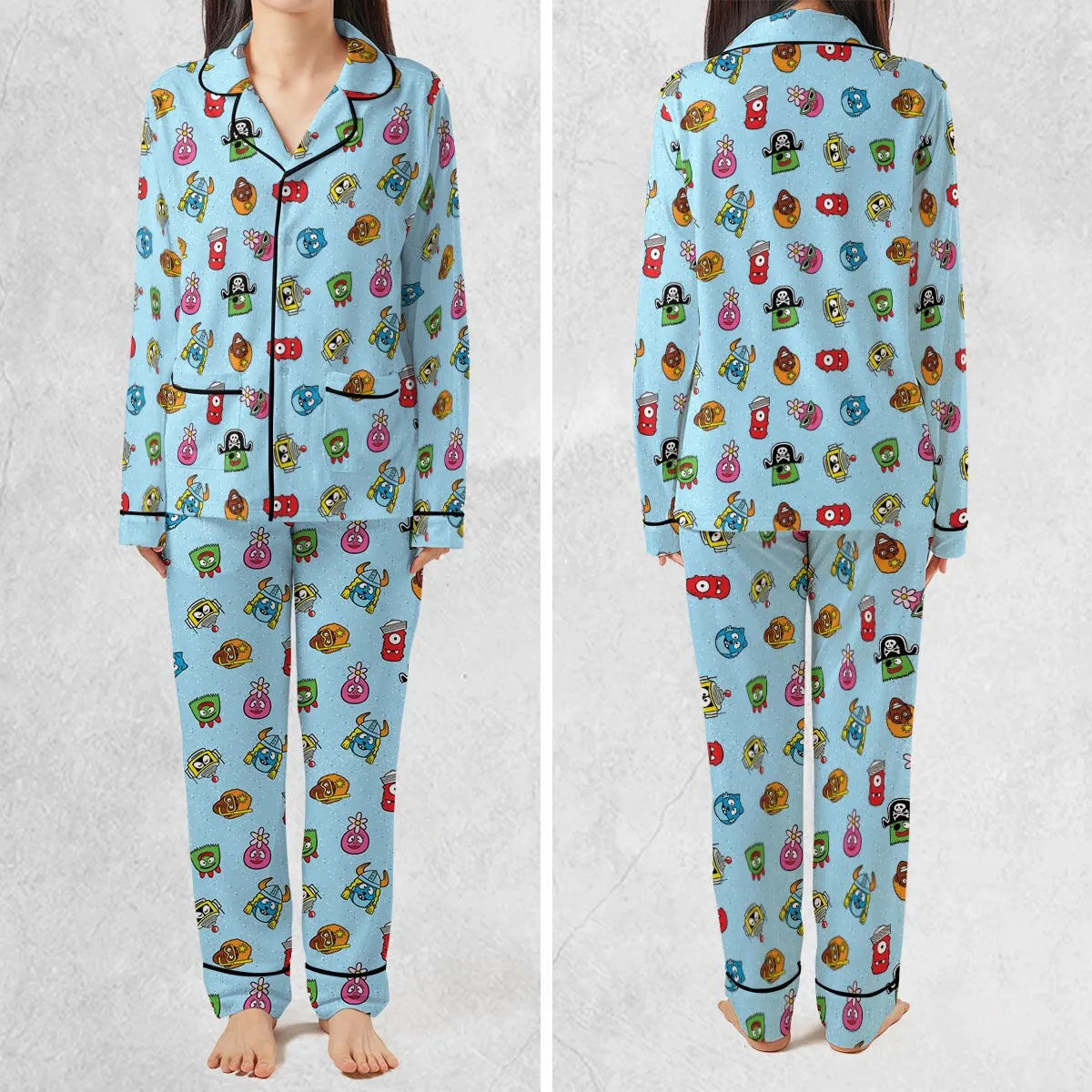 Pajamas Set - F46FKVRK