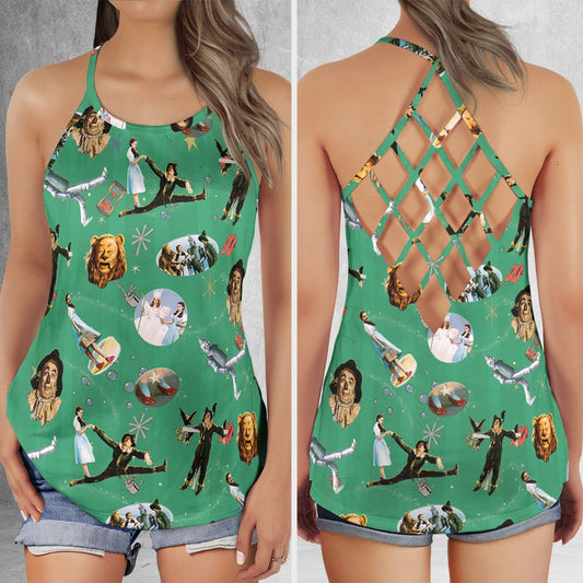 Criss Cross Tank Top - 5HYVERWM -  - 1