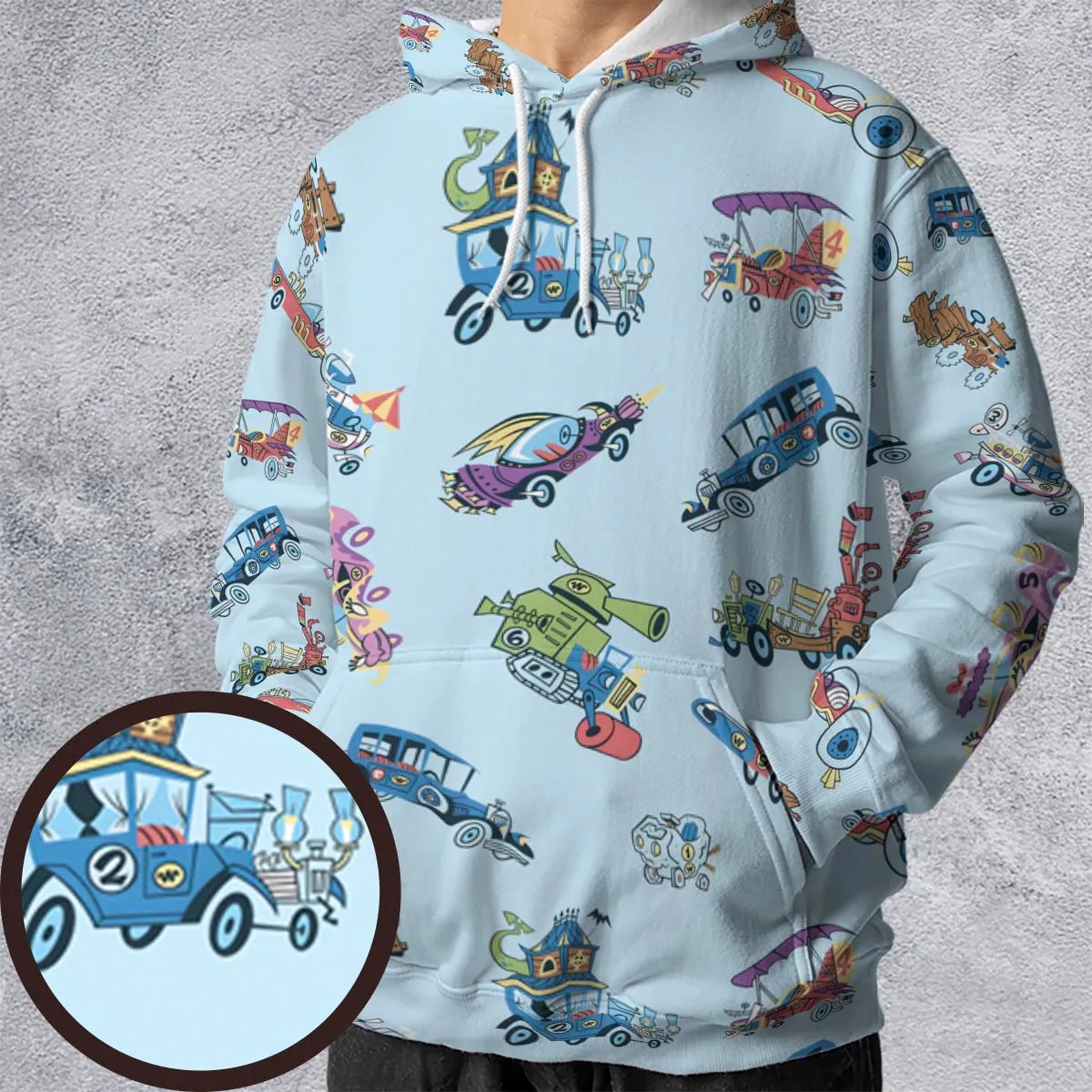 All-over Print Hoodie - W1AASBPG