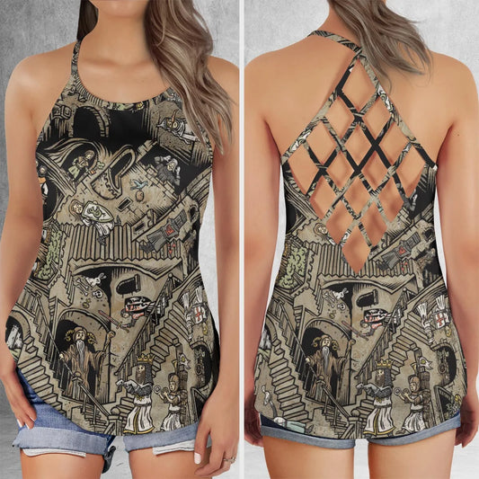 Criss Cross Tank Top - 5SYT1WJH