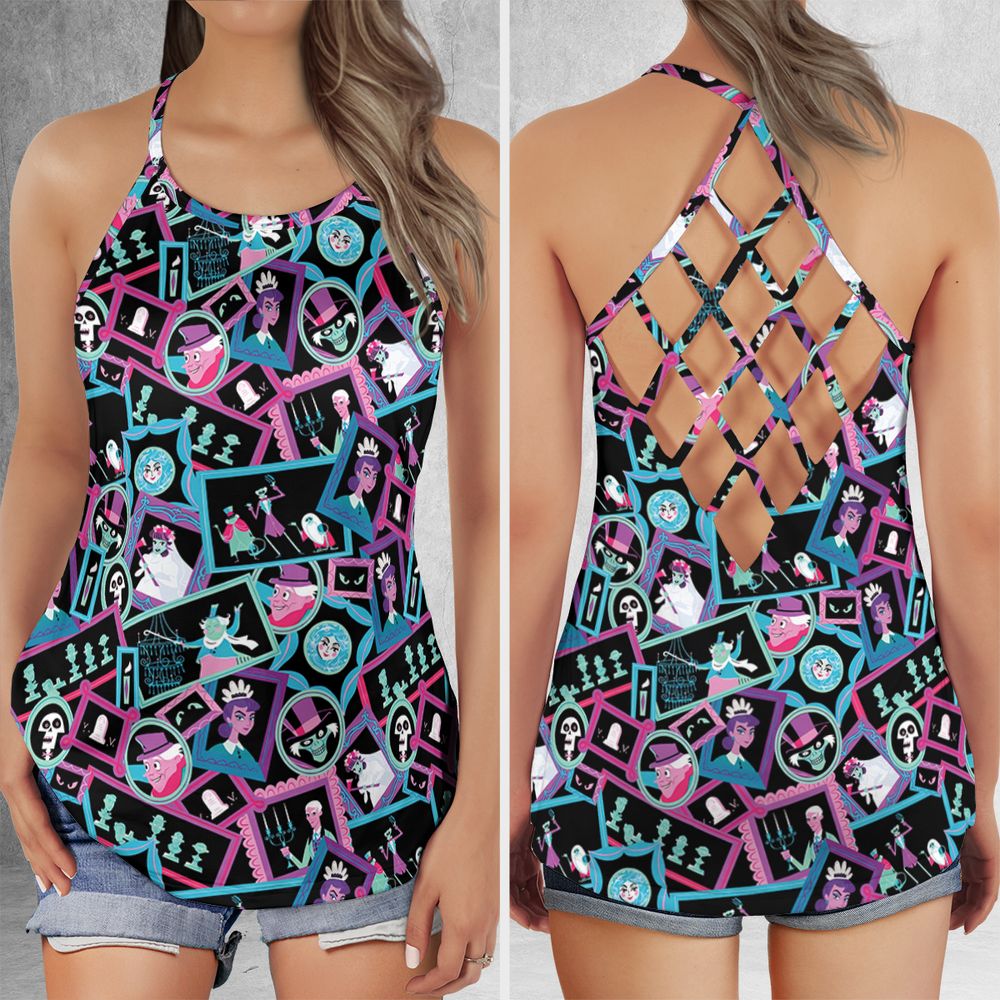 Criss Cross Tank Top - MZDZ2E9H -  - 1