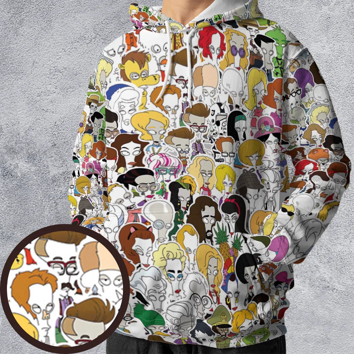 All-over Print Hoodie - KNNDKFF6
