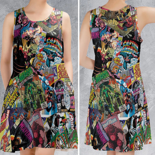 Sleeveless Dress - XYR8H9RY