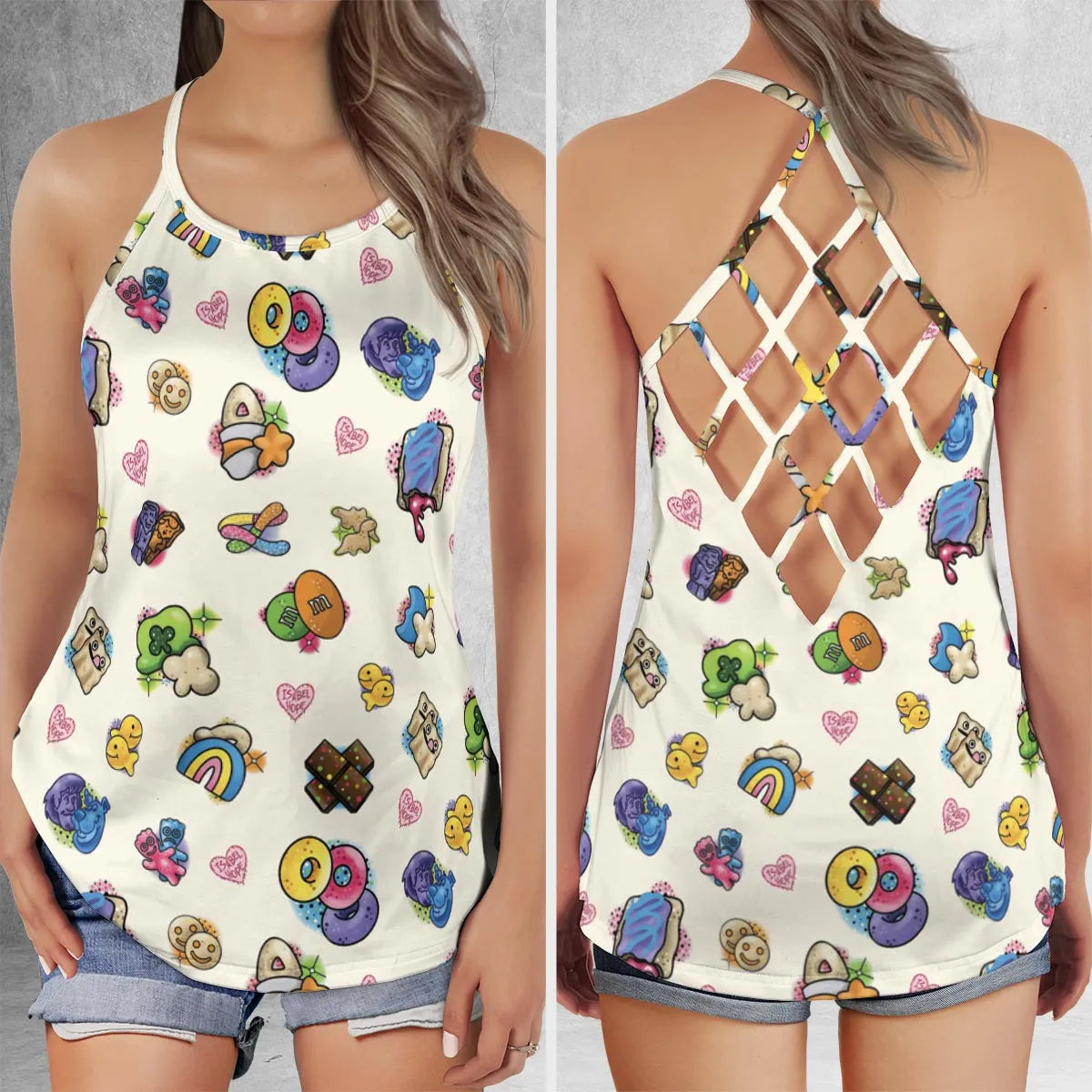 Criss Cross Tank Top - WC758S5H