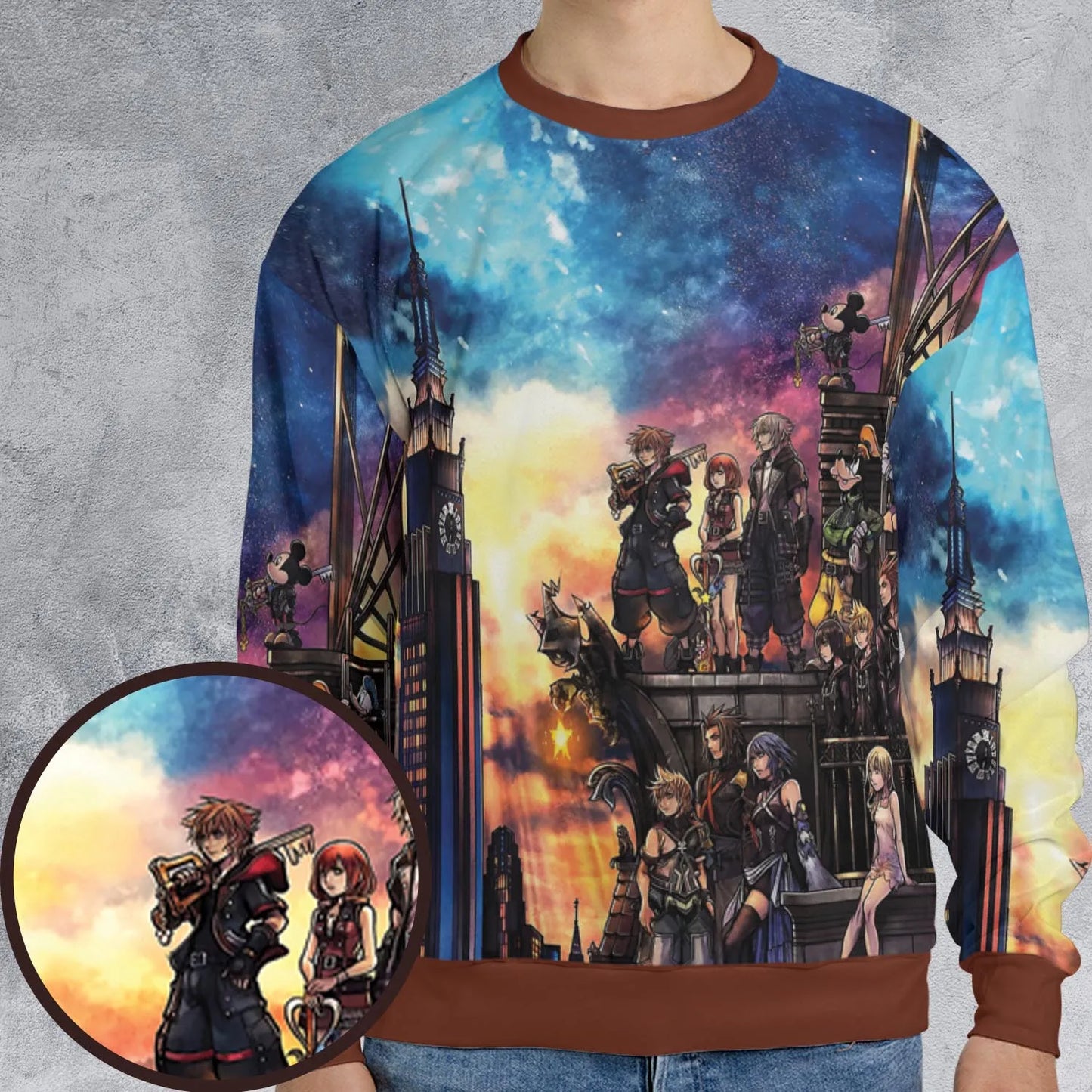 All-over Print Sweatshirt - LS9S2MH5