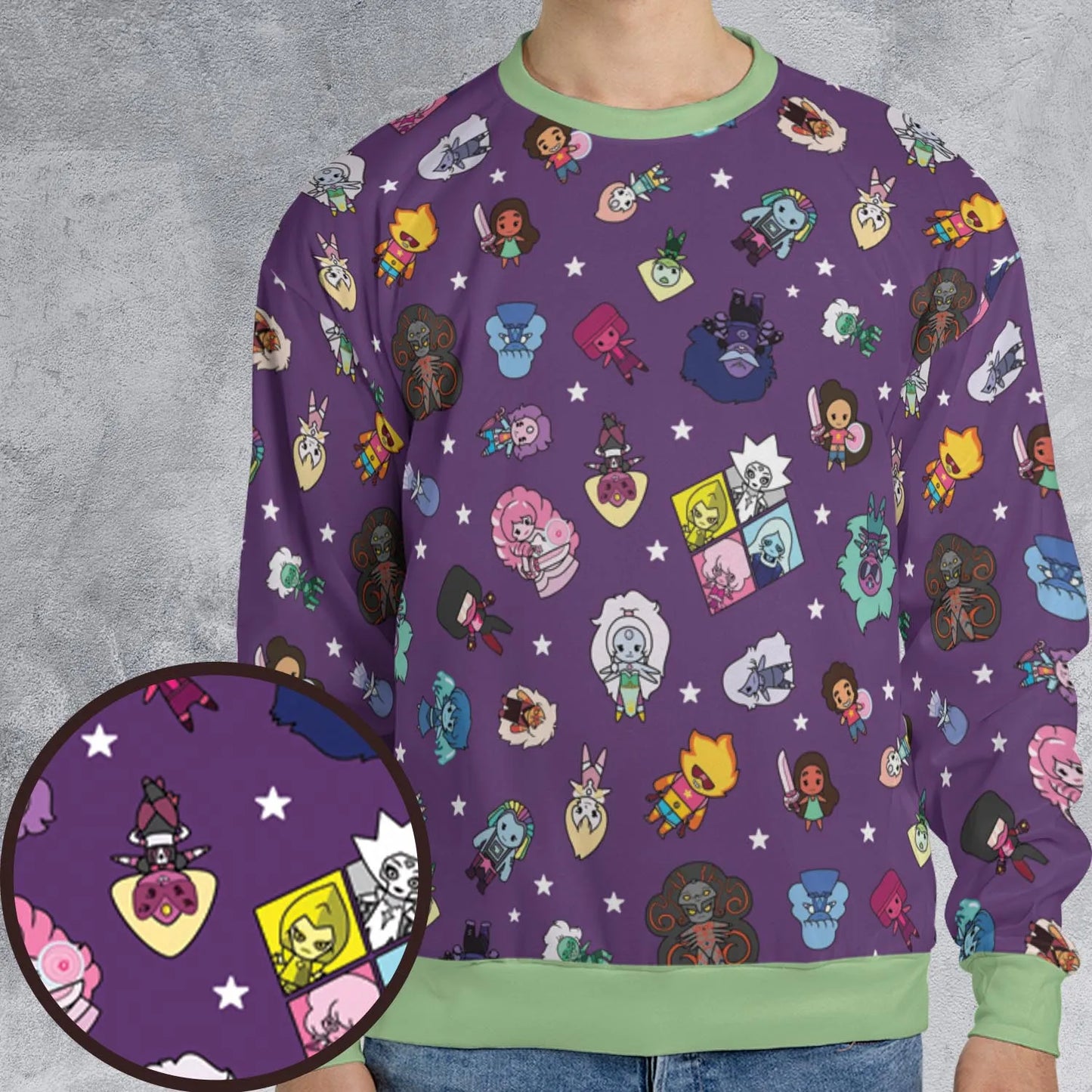 All-over Print Sweatshirt - J6CRY4YX